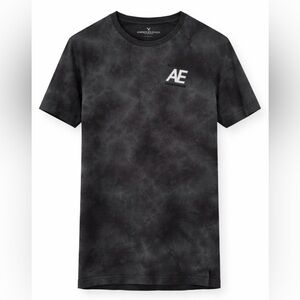 AEO Dark Tie-Dye T-shirt Sz XS